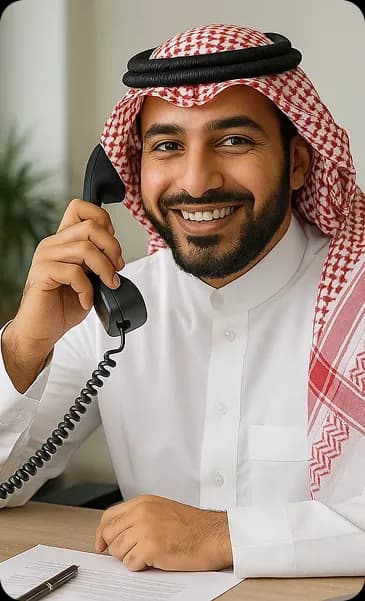 Deepora representative providing professional support over the phone